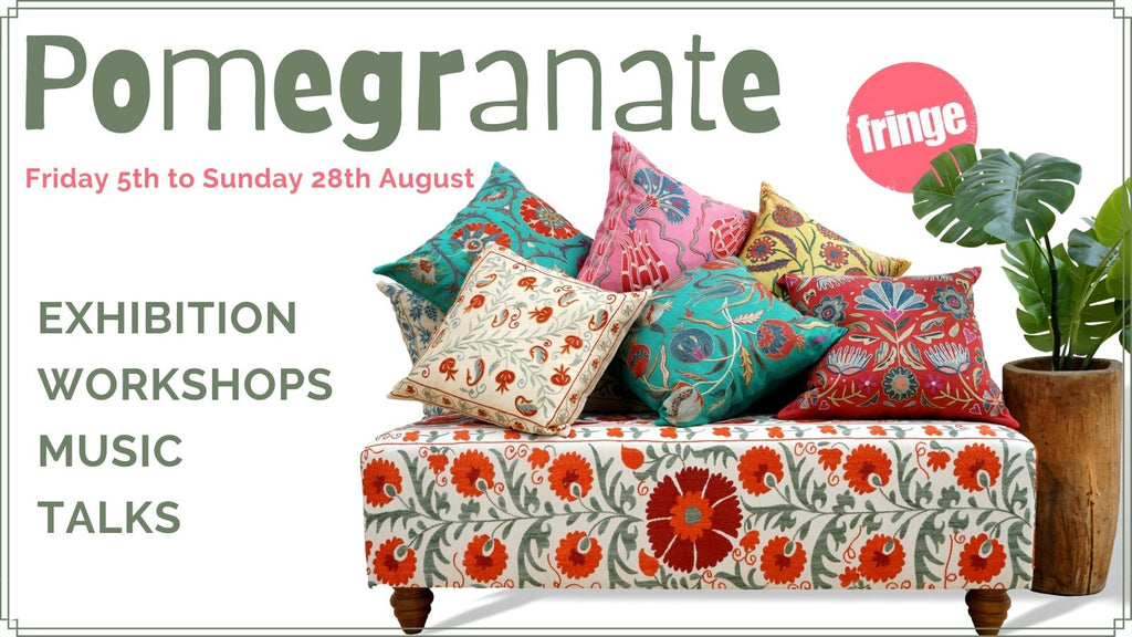 POMEGRANATE: an ancient tale woven through time.